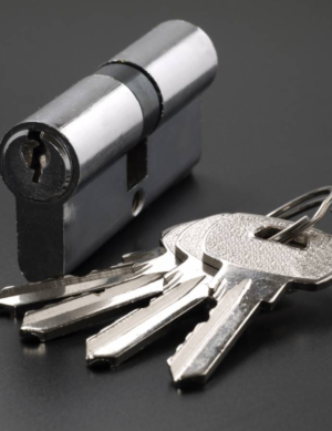 Cylindre haute sécurité à clé incopiable