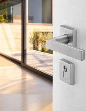 Poignée de porte HOPPE Los Angeles en laiton pour porte intérieure Poignée de porte HOPPE Los Angeles en laiton pour porte intérieure