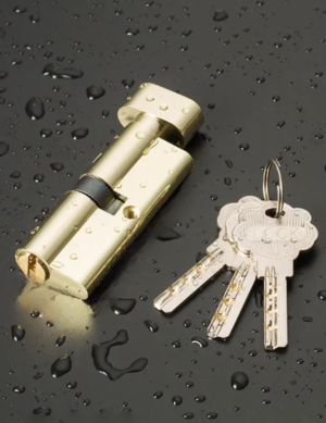 Cylindre d'intérieure clé - bouton